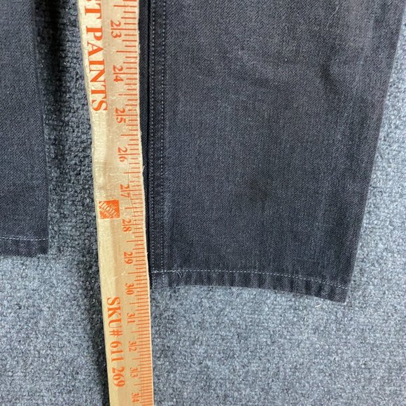 Betabrand Jeans Men's 30x30 Gray Straight Leg 100% Cotton Adults - Picture 7 of 12